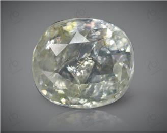 Yellow Sapphire Unheated & Untreated Natural Certified  5.88  CTS.  (  27307  DIN  )